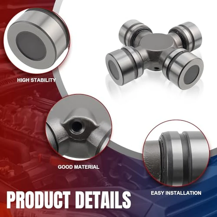 AUTOKAY Front Axle Seal And Greaseable U Joint Kit for Ford F250 F350 Superduty 2005-2014, Replaces 2014835 2017426 54983 25-332X SPL55-3X by AUTOKAY - Image 4