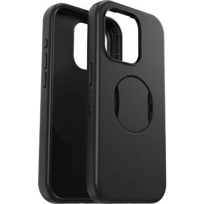 OtterBox OtterGrip Symmetry Series MagSafe Phone Case For iPhone 15 Pro Max - Black by OtterBox - Image 1