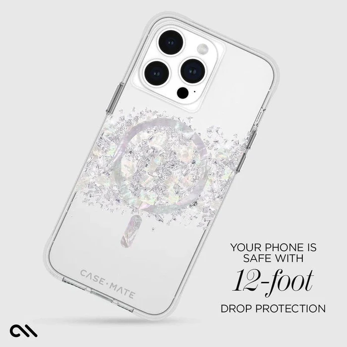 Case-Mate Karat Phone Case with MagSafe for iPhone 15 Pro Max - Touch of Pearl by Case-Mate - Image 6