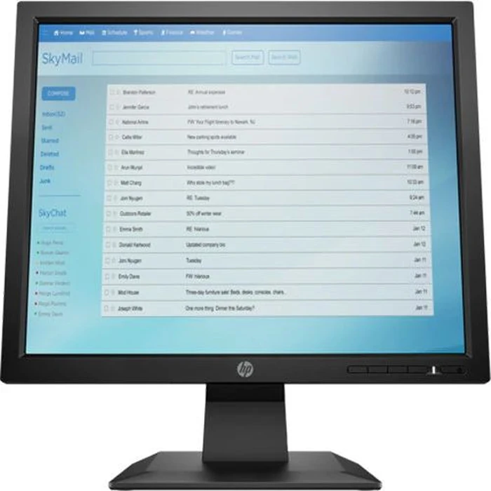 HP P174 Monitor 17" - Black - 17 Inch by HP - Refurbished - Excellent condition - US$82.48