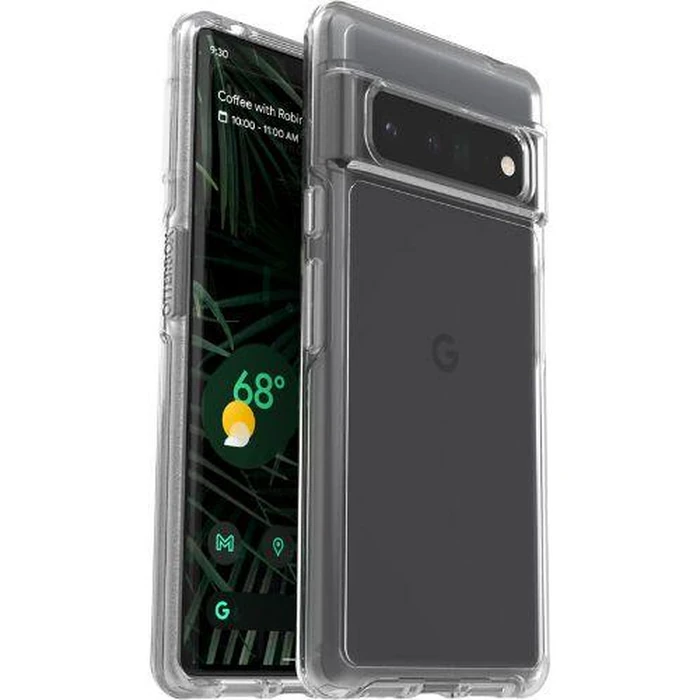 Otterbox Symmetry Series Clear Antimicrobial Phone Case for Google Pixel 6 Pro - Clear by Otterbox - Refurbished - Brand New condition - US$33.43