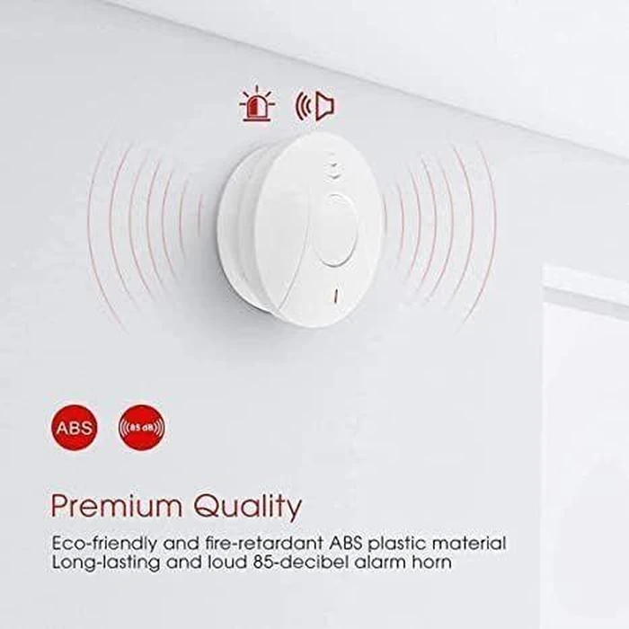 Lecoolife GS811 Combination Smoke and Carbon Monoxide Detector (3Pack) - White by Lecoolife - Image 3