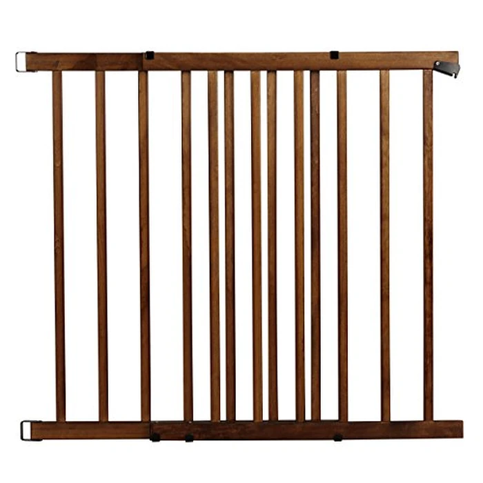 Evenflo Top of The Stair Extra Tall Hardware Mount Gate, Dark Wood by Evenflo - Used - Like New condition - CA$97.52