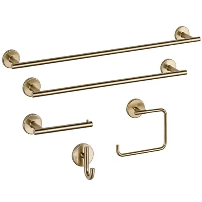 Delta Trinsic (1-Pack) Towel Hooks Champagne Bronze Single Bathroom Hooks Wall Mounted for Robes & Towels Hand Towel Hook Holder Kitchen, Bathroom Accessories by DELTA - Image 3