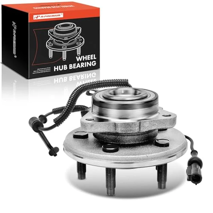 A-Premium Front Wheel Bearing and Hub Assembly with 5-Lug Compatible with Ford Explorer 2006-2010, Explorer Sport Trac 2007-2010 & Mercury Mountaineer 2006-2010 by A-premium - Used - Like New condition