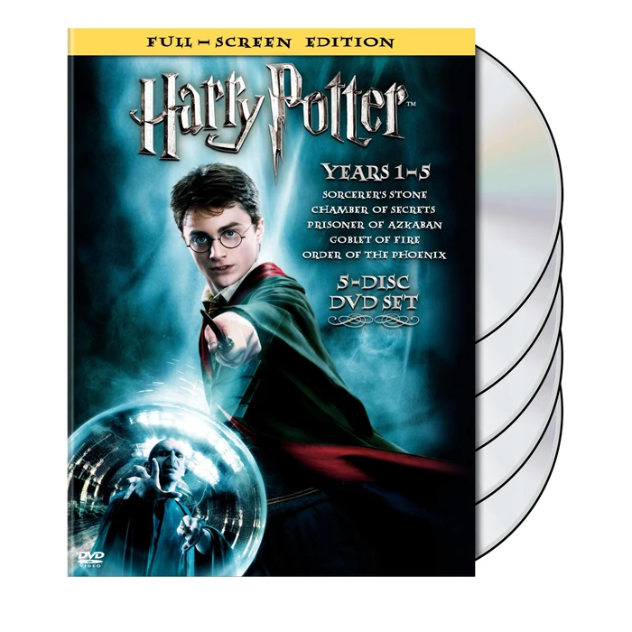 Harry Potter: Years One-Five (Full Screen Edition) by Warner Home Video - Used - Good condition