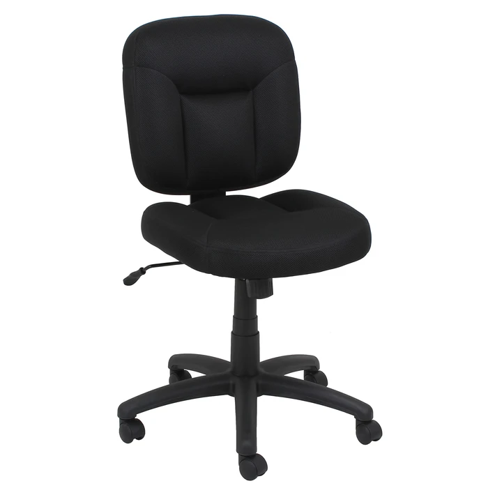 Amazon Basics Low-Back Computer Task Office Desk Chair with Swivel Casters - Black by Amazon Basics - Used - Good condition