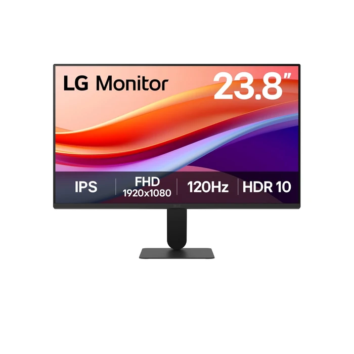 LG 24U411A-B 23.8" / FHD (1920x1080) / IPS / 120Hz / sRGB 99% (Typ.) / Reader Mode & Flicker Safe/Dynamic Action Sync/Black Stabilizer, Slim Stand Base, Black by LG - Used - Very Good condition - CA$102.29