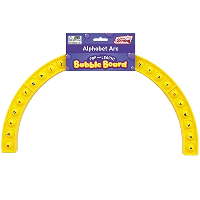 Junior Learning Alphabet Arc Bubble Board, Double-Sided, Ages 4-7, Letter Recognition, K-2 by Junior Learning - Used - Like New condition - US$10.92