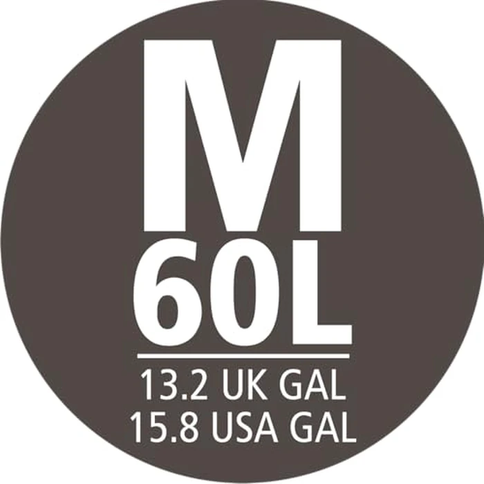 Brabantia PerfectFit Trash Bags (Size M/16 Gal) Thick Plastic Trash Can Liners with Drawstring Handles (40 Bags) by Brabantia - Used - Like New condition - US$18.00