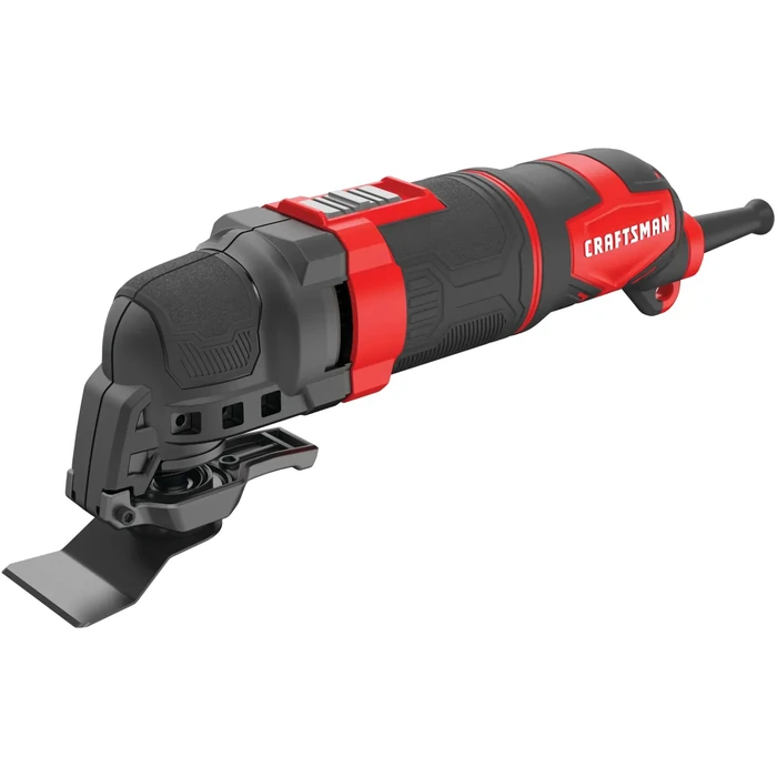 Craftsman CMEW401R Corded Electric Oscillating Tool Kit (3 Amp) - Red/Black by Craftsman - Image 3