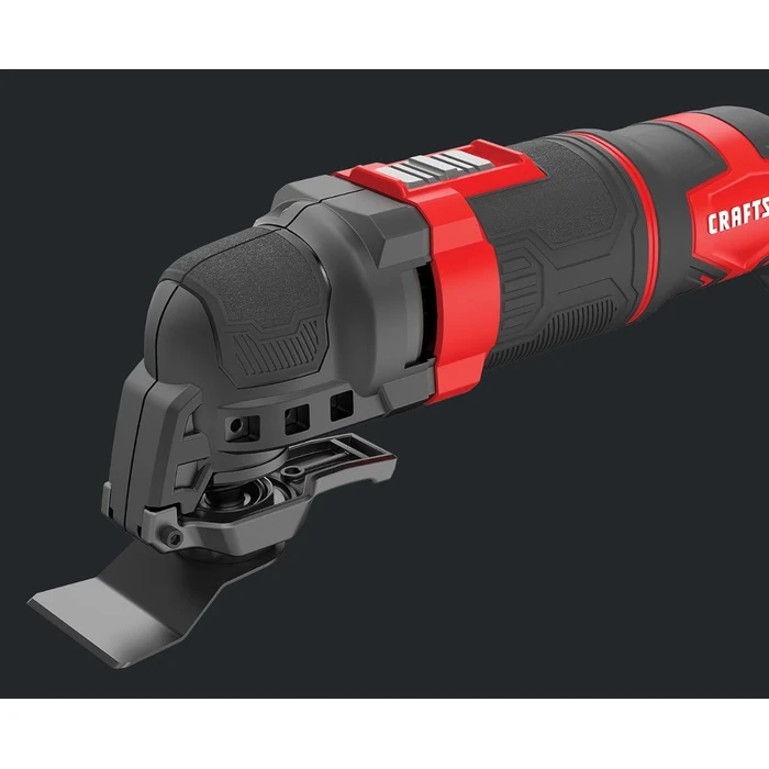 Craftsman CMEW401R Corded Electric Oscillating Tool Kit (3 Amp) - Red/Black by Craftsman - Image 4