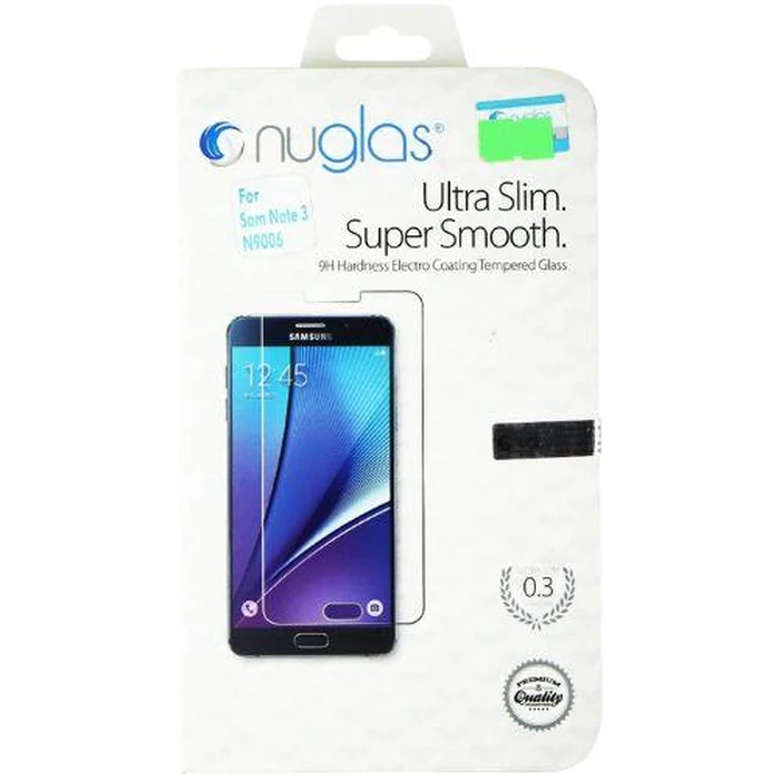 Nuglas Tempered Glass Screen Protector for Galaxy Note 3 - Clear by Nuglas - Refurbished - Brand New condition
