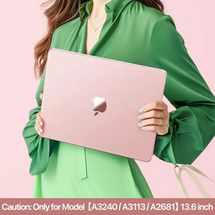 Soonjet Matte Case for MacBook Air 13/13.6-inch (M5/M4/M3/M2, 2026-2022 Models A3449 A3240 A3113 A2681), Lightweight | Scratch & Fingerprint Resistant | Closes Seamlessly | for Work, Travel & Study by soonjet - Image 7