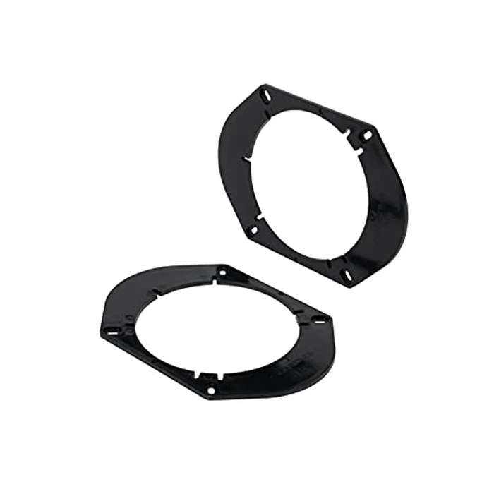 Scosche SA68 5X7"/6X8" to 5.25”-6.5” Speaker Adapters Compatible with Select Import and Domestic Vehicles - 5 1/4" to 6 1/2" Adapter for Car Door Speakers - Sold in Pairs - See Images for Vehicle List by Scosche - Image 1