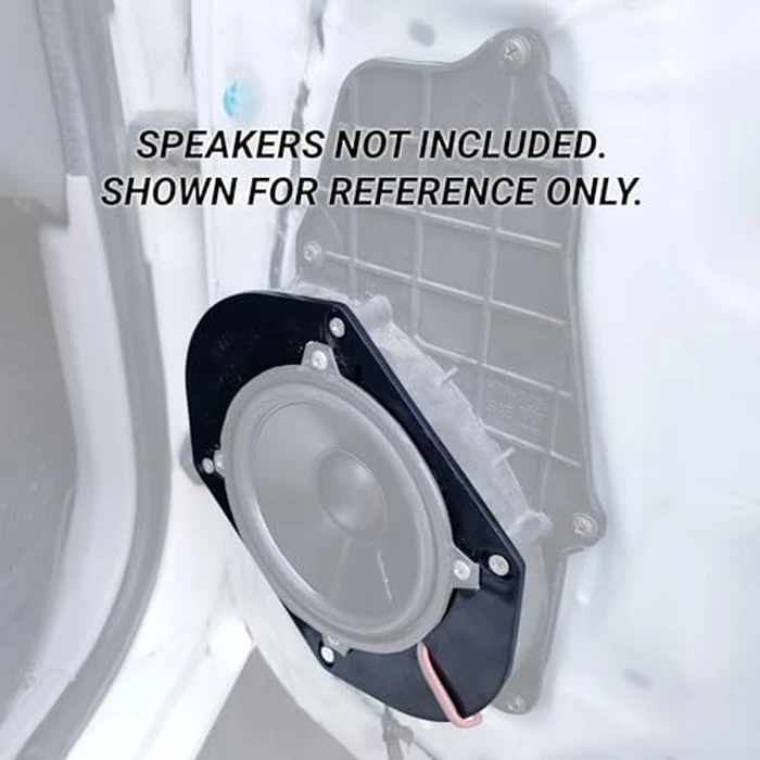 Scosche SA68 5X7"/6X8" to 5.25”-6.5” Speaker Adapters Compatible with Select Import and Domestic Vehicles - 5 1/4" to 6 1/2" Adapter for Car Door Speakers - Sold in Pairs - See Images for Vehicle List by Scosche - Image 8