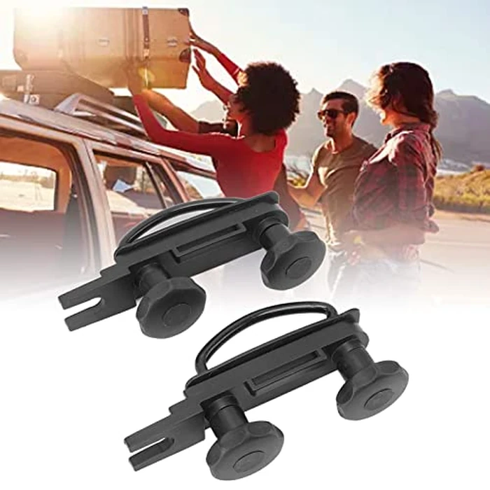 Universal Roof Box U Bolt Clamps, Car Van Mounting Fitting Kit Roof Mounting Fitting Kit U Brackets Installation Accessory U Screws Locknut Roof Luggage Accessories for Most Models by TOPINCN - Image 5