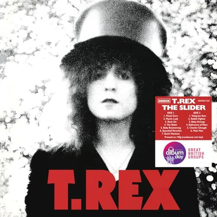 Slider - Limited 140-Gram Translucent Red Colored Vinyl by Demon Records - Used - Good condition