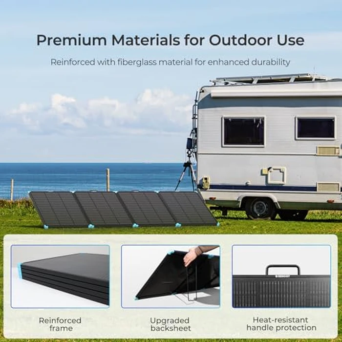 Renogy 300W Portable Solar Panel Suitcase, 25% High Efficiency N-Type Foldable Solar Charger for Power Station, Durable for Decades, 17% Lighter with Kickstands, for RV Camping Off-Grid Blackouts by Renogy - Image 2