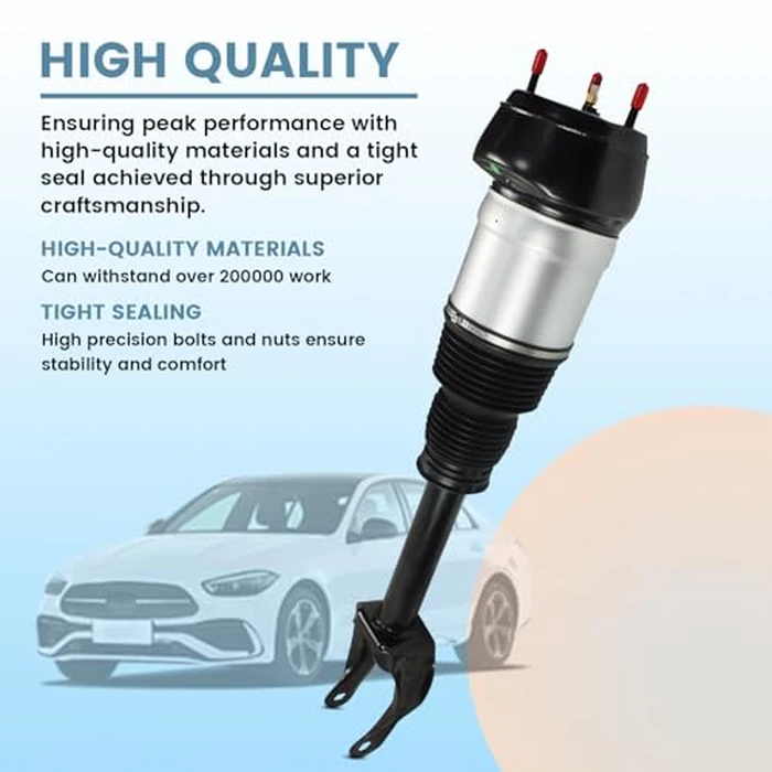 Front Left Air Suspension Strut Shock Absorber w/o ADS Compatible for 2013 2014 2015 2016 2017 Mercedes Benz GL-Class X166 GL350 GL450 GL500 GL550 GL63 AMG 1663202513 by BocraVant - Image 6
