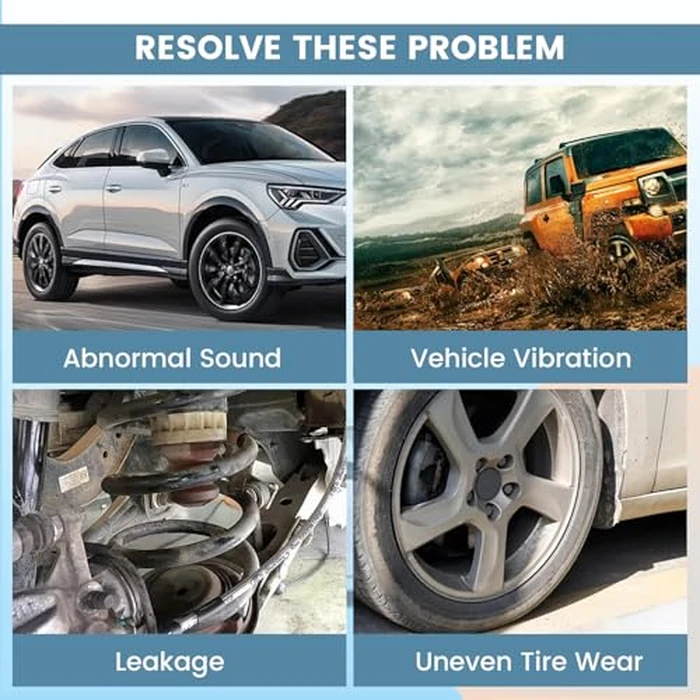 Front Left Air Suspension Strut Shock Absorber w/o ADS Compatible for 2013 2014 2015 2016 2017 Mercedes Benz GL-Class X166 GL350 GL450 GL500 GL550 GL63 AMG 1663202513 by BocraVant - Image 7