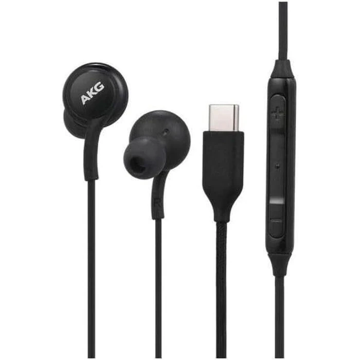 4XEM USB-C AKG Earphones with Mic and Volume Control - Black by 4XEM - Refurbished - Excellent condition