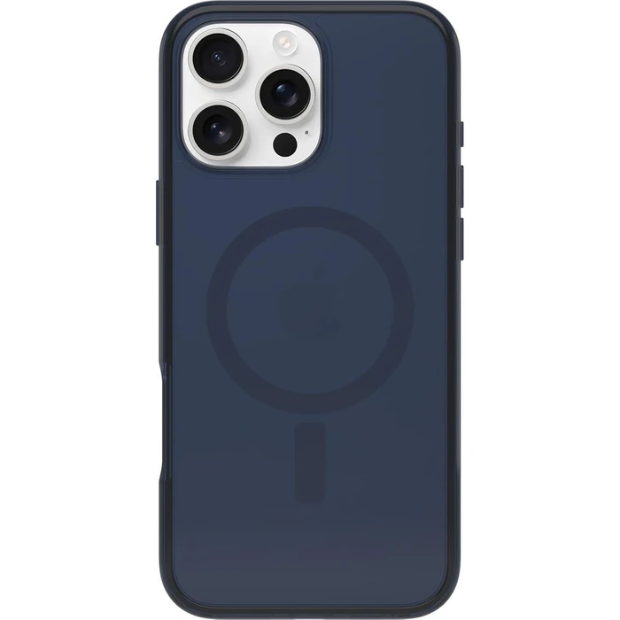 OtterBox Symmetry Series Clear Phone Case with MagSafe for iPhone 16 Pro Max - Baby Blue Jeans (Blue) by OtterBox - Refurbished - Good condition - US$20.48
