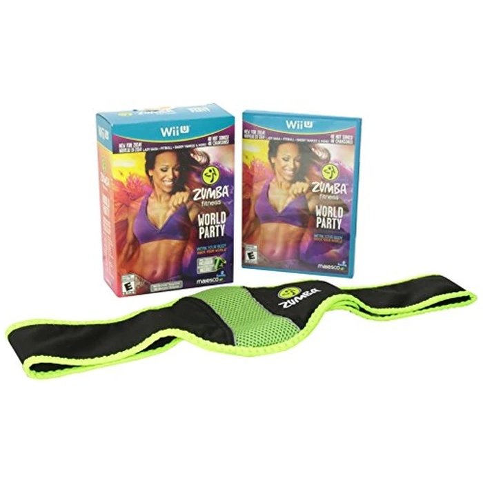 Zumba Fitness World Party Wii U by Majesco - Used - Like New condition - CA$19.99