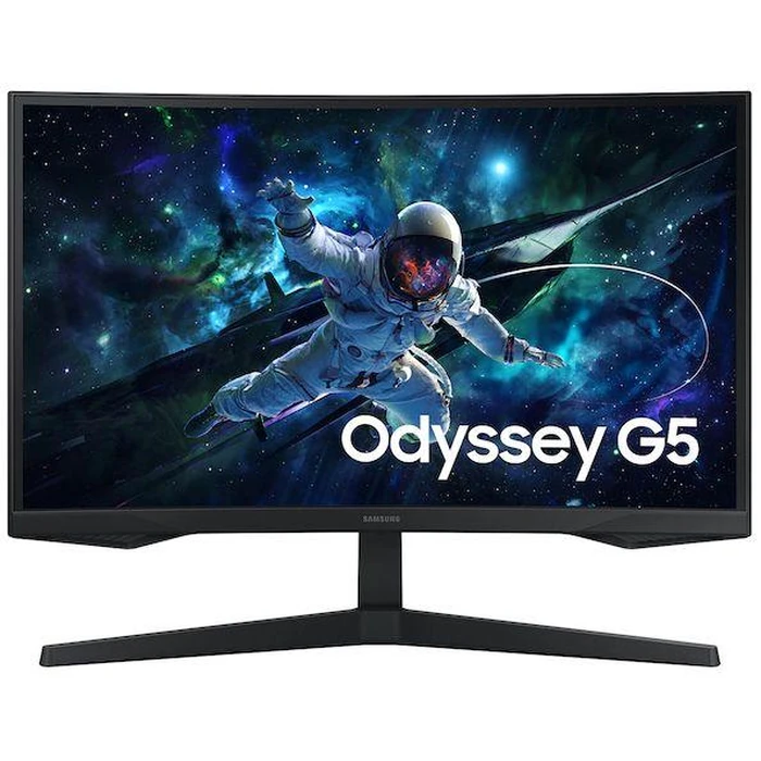 Samsung Odyssey G55C Curved Gaming Monitor 27" - Black - 27 Inch by Samsung - Refurbished - Excellent condition - CA$252.49