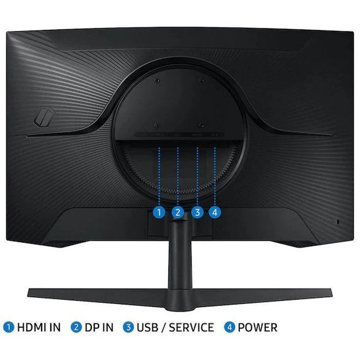 Samsung Odyssey G55C Curved Gaming Monitor 27" - Black - 27 Inch by Samsung - Image 5
