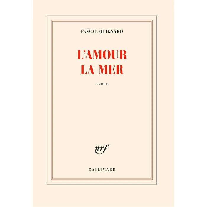 AMOUR LA MER (L') by GALLIMARD - Used - Acceptable condition - CA$6.55
