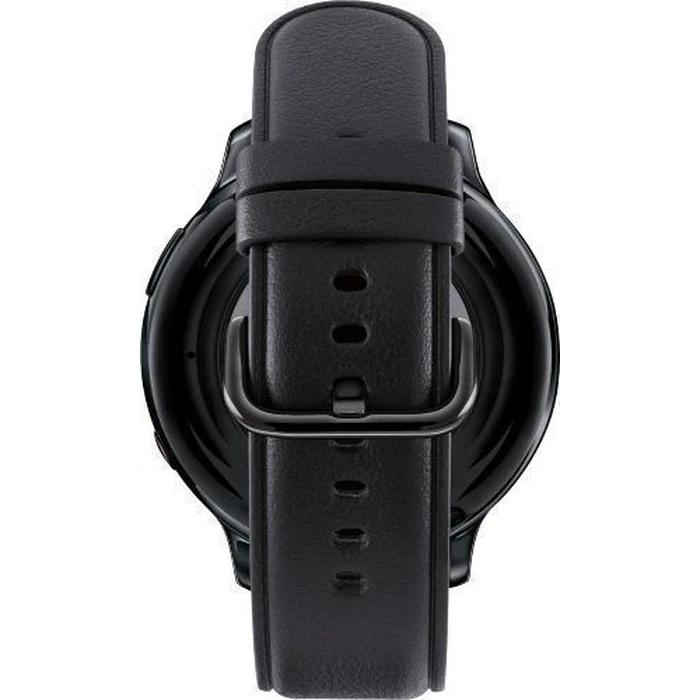Samsung Galaxy Watch Active2 (Bluetooth) - 4GB - 40mm - Black Stainless Steel Case with Black Leather Leather Strap by Samsung - Image 5