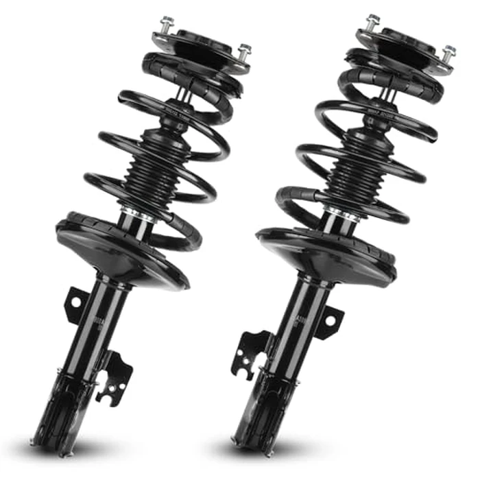 Front Complete Strut Shock Absorber with Coil Spring Fit for Toyota Camry LE SE XLE 2002 2003,for Lexus ES300 3.0L 2002 2003, w/o adaptive variable suspension, Replace 171490 171491 (Set of 2) by Youxmoto - Used - Very Good condition - US$101.18