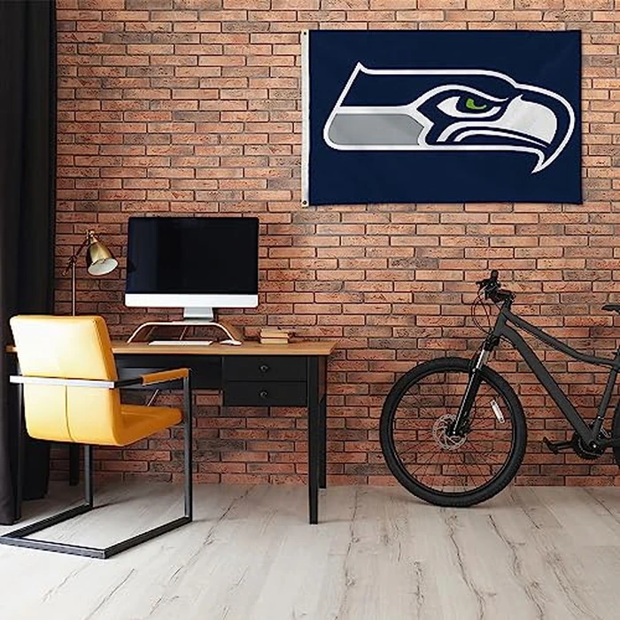Rico FGB2902: Seattle Seahawks Banner Flag by Rico Industries - Image 2