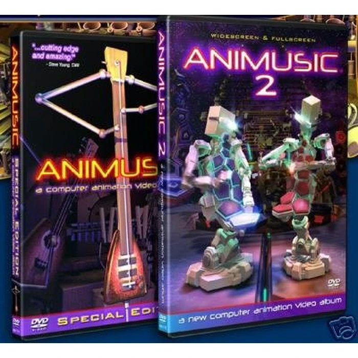 Animusic 1 & 2 - Computer animation video albums (both DVDs) - Image 1