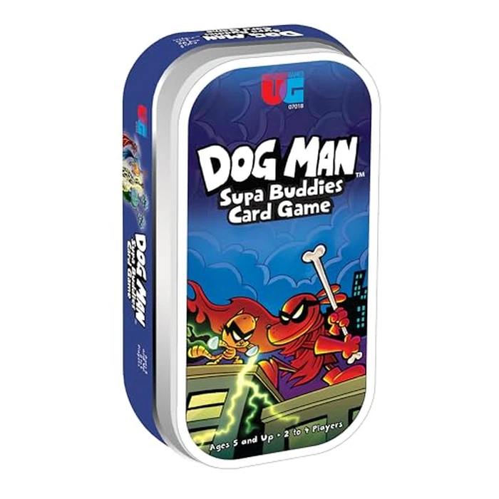 University Games, Dog Man Supa Buddies Card Game, Based on The Dog Man Books Series, for 2 to 4 Players Ages 5 and Up by University Games - Used - Like New condition - US$11.55