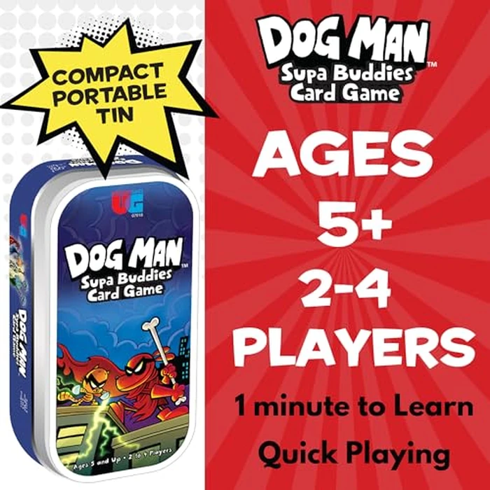 University Games, Dog Man Supa Buddies Card Game, Based on The Dog Man Books Series, for 2 to 4 Players Ages 5 and Up by University Games - Image 6