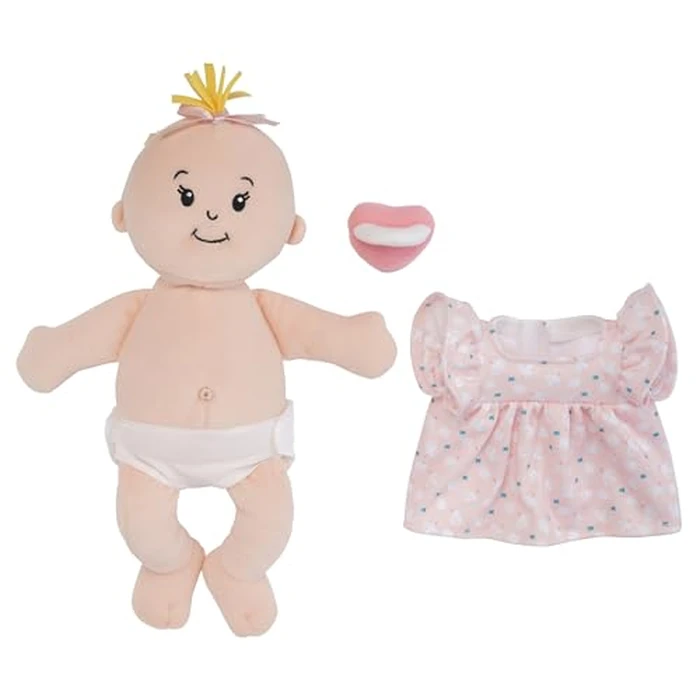 Manhattan Toy Wee Baby Stella Peach 12" Soft Baby Doll by Manhattan Toy - Used - Like New condition