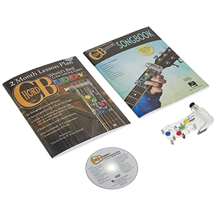 ChordBuddy Learning System - Guitar | Sheet Music Songbook for Beginners |Guitar Method with Color-Coded Instruction Book, DVD and ChordBuddy Device | Easy Step-by-Step Guitar Training for Students by CHORD BUDDY - Image 2