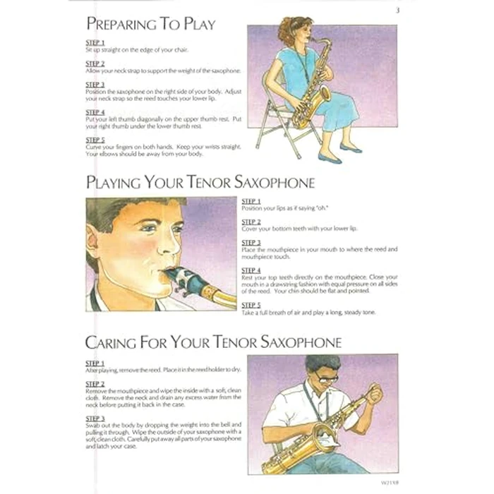 W21XB - Standard of Excellence Book 1 - Tenor Saxophone by Kjos Music Company - Image 3