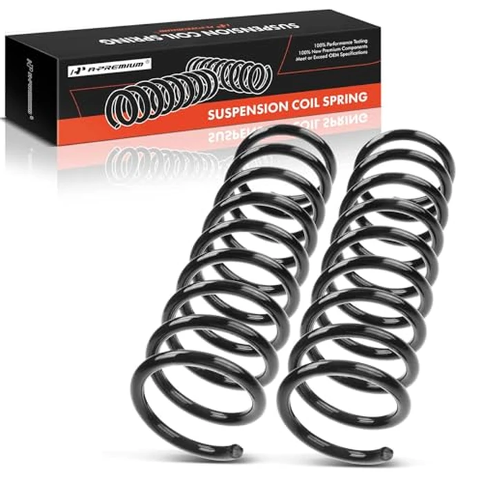 A-Premium 2Pcs Rear Suspension Coil Spring Set Compatible with Ford Focus 2012 2013 2014 2.0L, Driver and Passenger Side, Replace# BV6Z5560D by A-premium - Used - Very Good condition