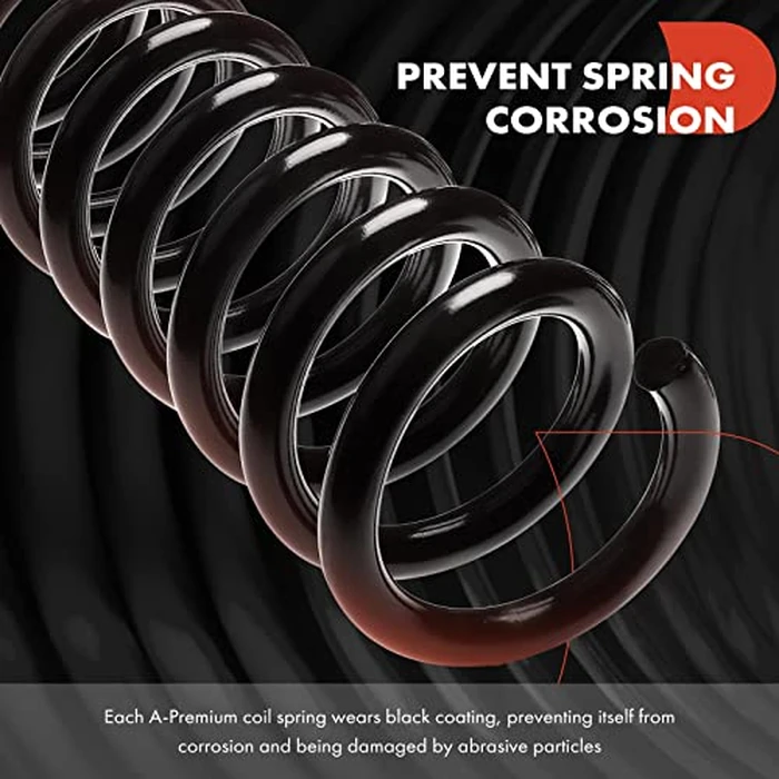 A-Premium 2Pcs Rear Suspension Coil Spring Set Compatible with Ford Focus 2012 2013 2014 2.0L, Driver and Passenger Side, Replace# BV6Z5560D by A-premium - Image 3