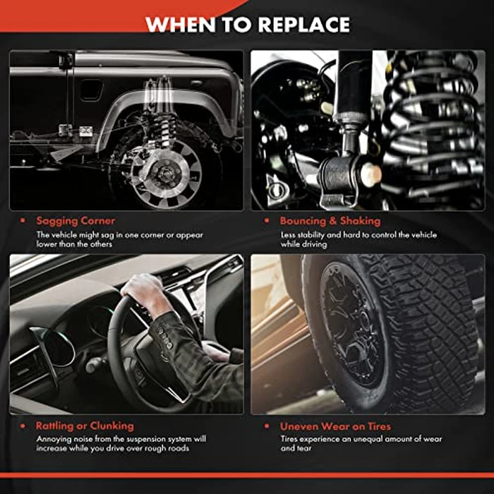 A-Premium 2Pcs Rear Suspension Coil Spring Set Compatible with Ford Focus 2012 2013 2014 2.0L, Driver and Passenger Side, Replace# BV6Z5560D by A-premium - Image 7