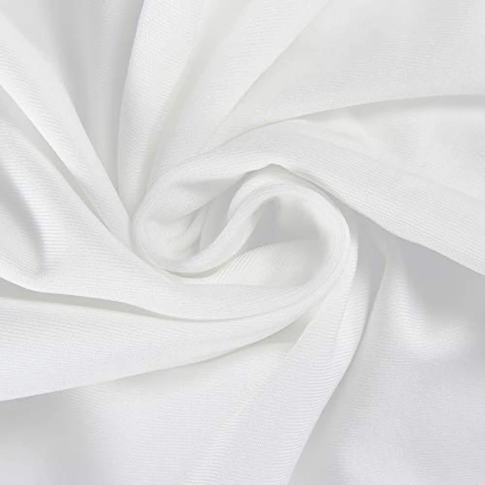 Artfish Women Long Sleeve Turtleneck Crop Top Mock Neck Tight Fitted Shirts White,L by Artfish - Image 7