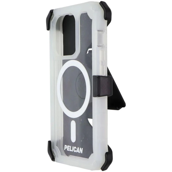 Pelican Ambassador Phone Case with MagSafe for iPhone 15 Pro - Clear by Pelican - Refurbished - Excellent condition - US$10.54