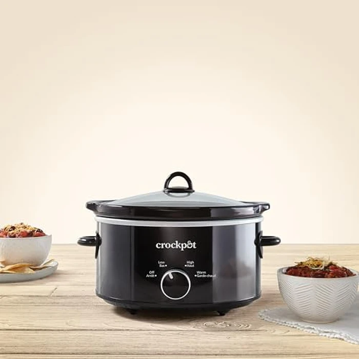 Crock-Pot 4-Quart Classic Slow Cooker, Black by Crock-Pot - Image 3