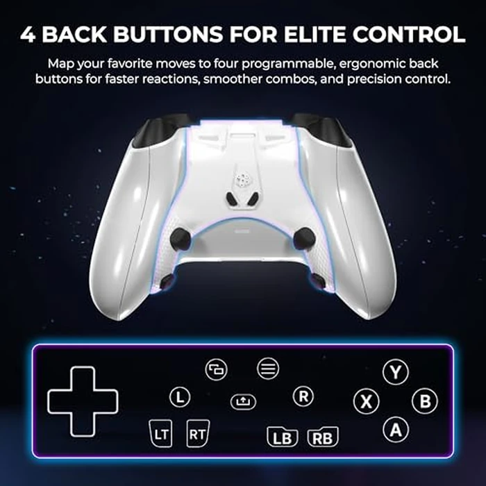 Collective Minds Xbox Strikepack Horizon Vista M.O.D. Pack - Wired Controller Mod with Programmable Back Buttons for Xbox Series X|S and Xbox One, App-Powered Customization, Anti-Recoil M.O.D.s, Effortless Control by Collective Minds - Image 3