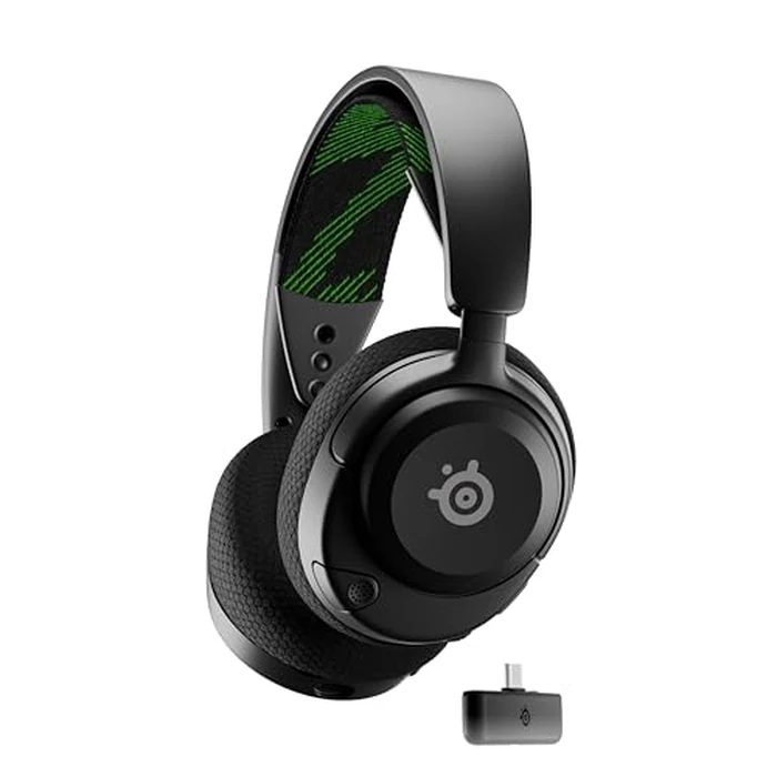 SteelSeries Arctis Nova 4X Wireless Multi-Platform Gaming Headset - 360 degrees Spatial Audio - 2.4GHz High-Speed Wireless - 36 Hr Battery - USB-C - ClearCast Gen 2 Mic - Xbox Series X|S, PC, PS5, Switch by SteelSeries - Used - Like New condition - CA$94.90