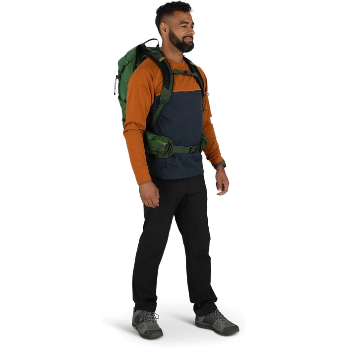 Osprey Stratos 24L Men's Hiking Backpack, Poinsettia Red by Osprey - Image 6
