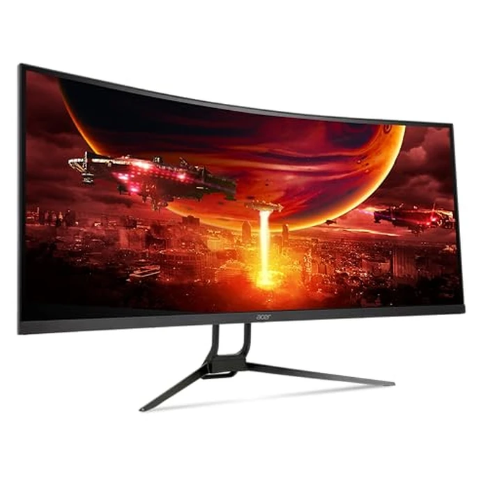 Acer EDA343CUR V3bmiippx 34" UWQHD (3440 x 1440) 1000R Curved VA Widescreen Gaming Display | AMD FreeSync Premium | 1ms (G to G) | up to 180Hz Refresh | 2 Speakers | Display Port and HDMI Cable Incl. by Acer - Image 8